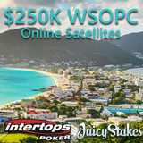 Intertops Poker and Juicy Stakes Players Compete for Caribbean Holiday and Seat at WSOPC $250,000 Main Event
