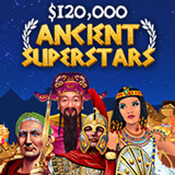 Legendary ‘Ancient Superstars’ Casino Bonus Contest Awarding $120,000 to Frequent Players at Intertops Casino